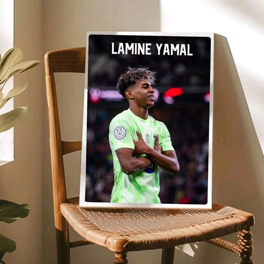 lamine yamal - Vibes Districtlamine yamal poster GoldVibes District