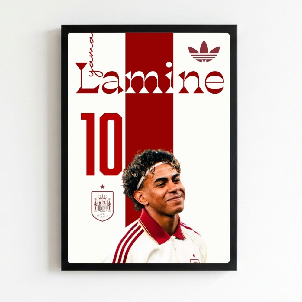 lamine yamal - Vibes Districtlamine yamal poster NeroVibes District