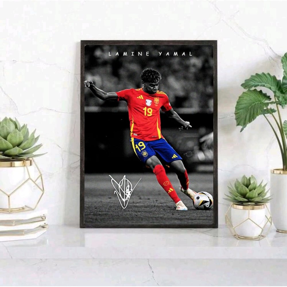 lamine yamal - Vibes Districtlamine yamal poster GoldVibes District