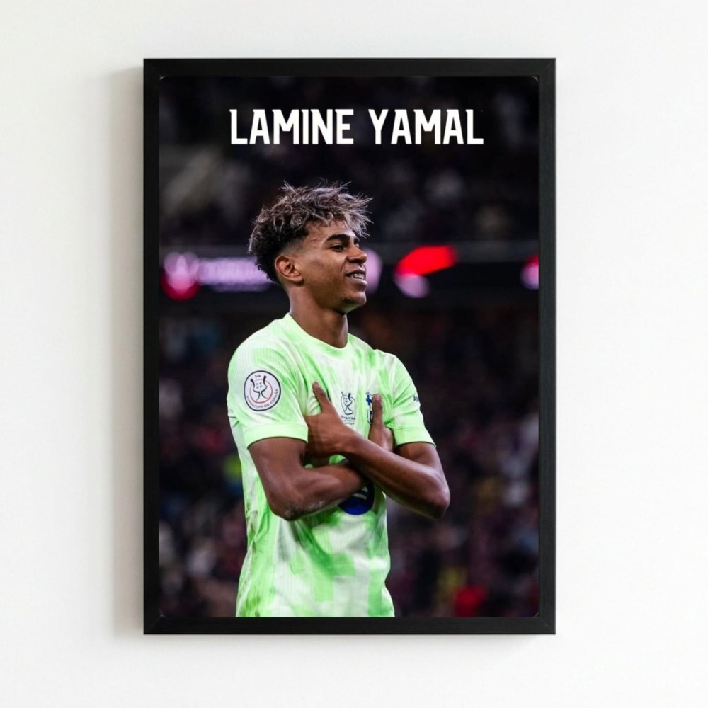 lamine yamal - Vibes Districtlamine yamal poster NeroVibes District