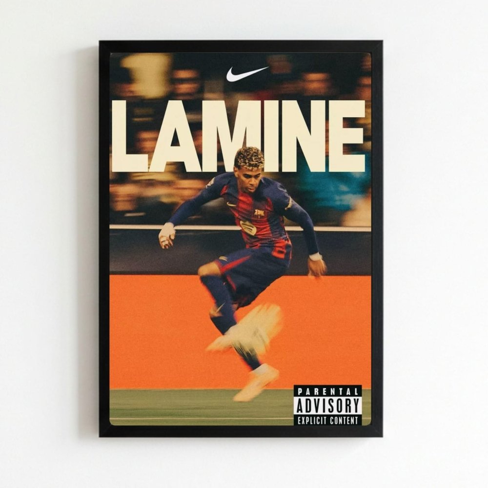 lamine yamal - Vibes Districtlamine yamal poster NeroVibes District