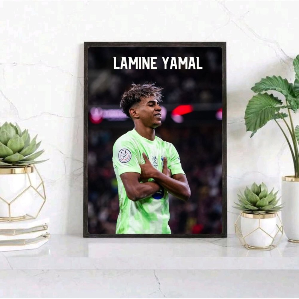 lamine yamal - Vibes Districtlamine yamal poster GoldVibes District