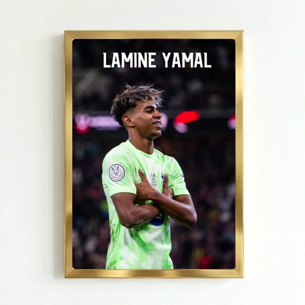 lamine yamal - Vibes Districtlamine yamal poster GoldVibes District