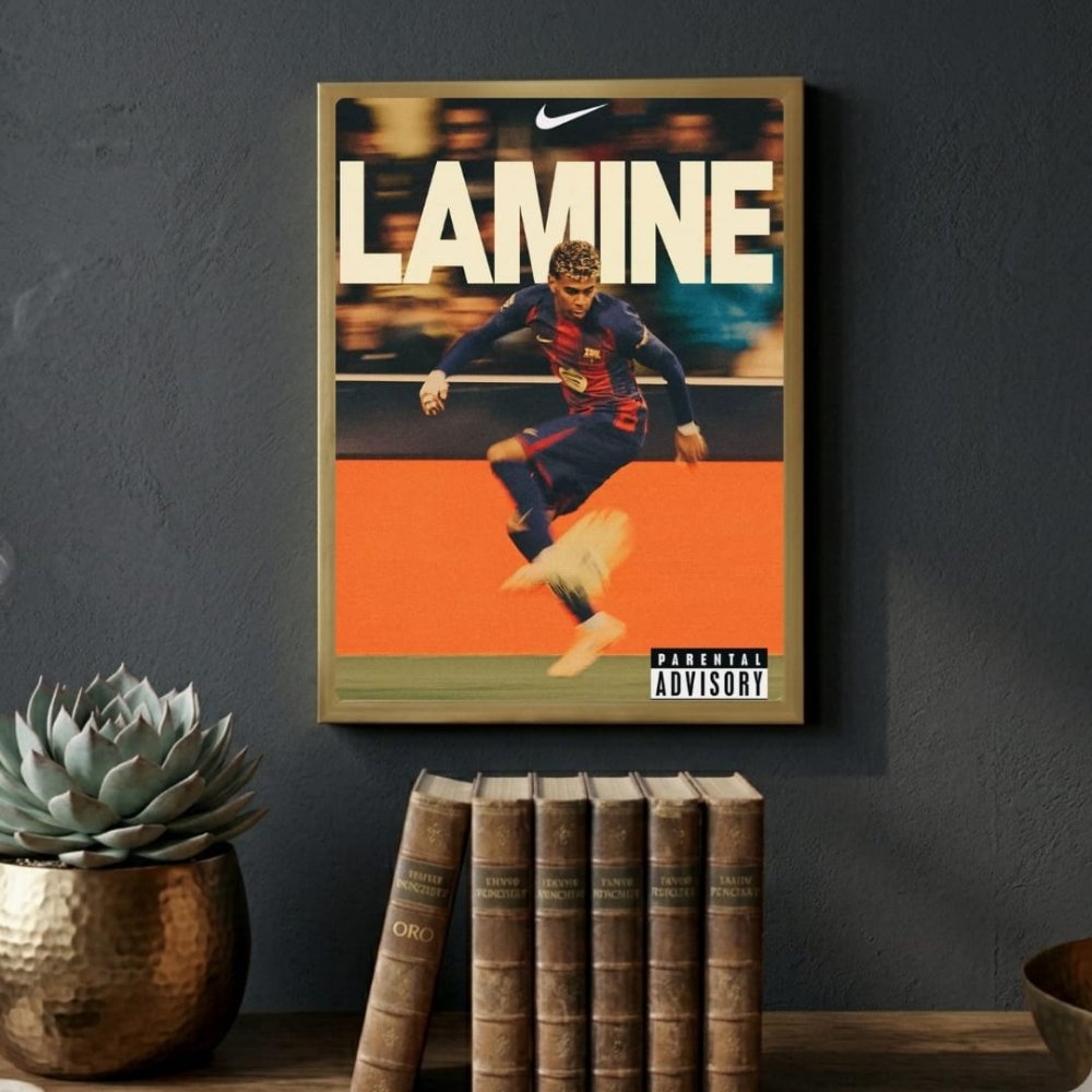 lamine yamal - Vibes Districtlamine yamal poster GoldVibes District