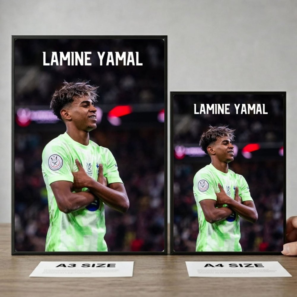 lamine yamal - Vibes Districtlamine yamal poster GoldVibes District