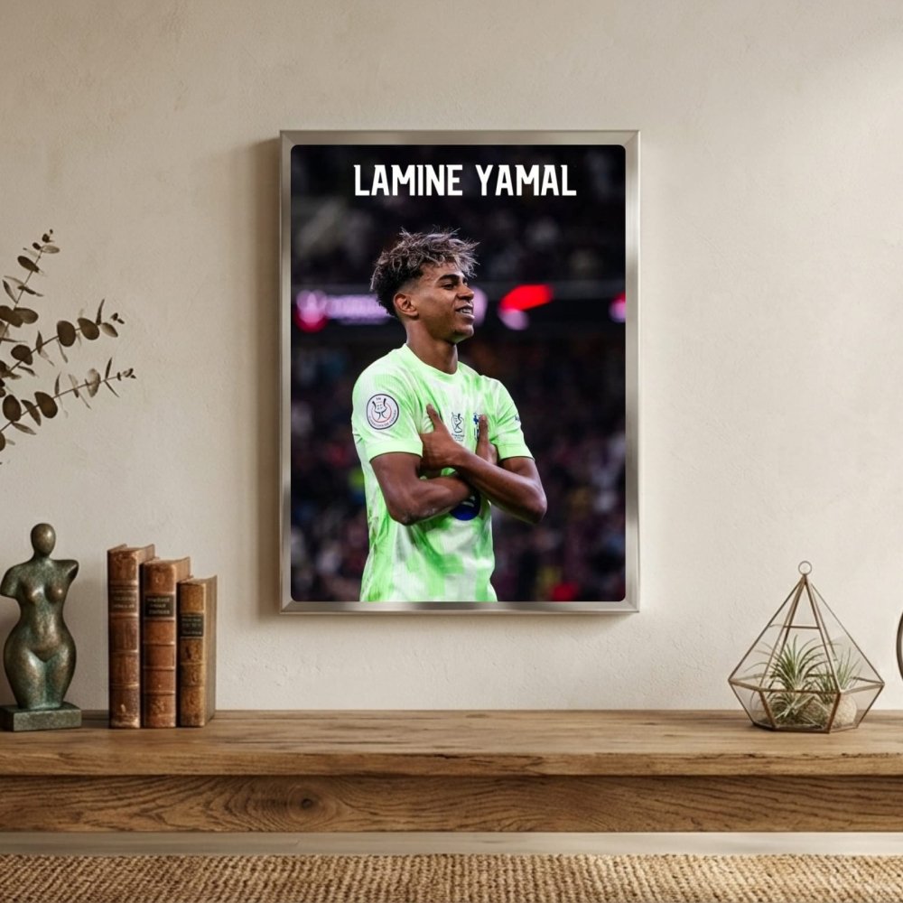 lamine yamal - Vibes Districtlamine yamal poster GoldVibes District