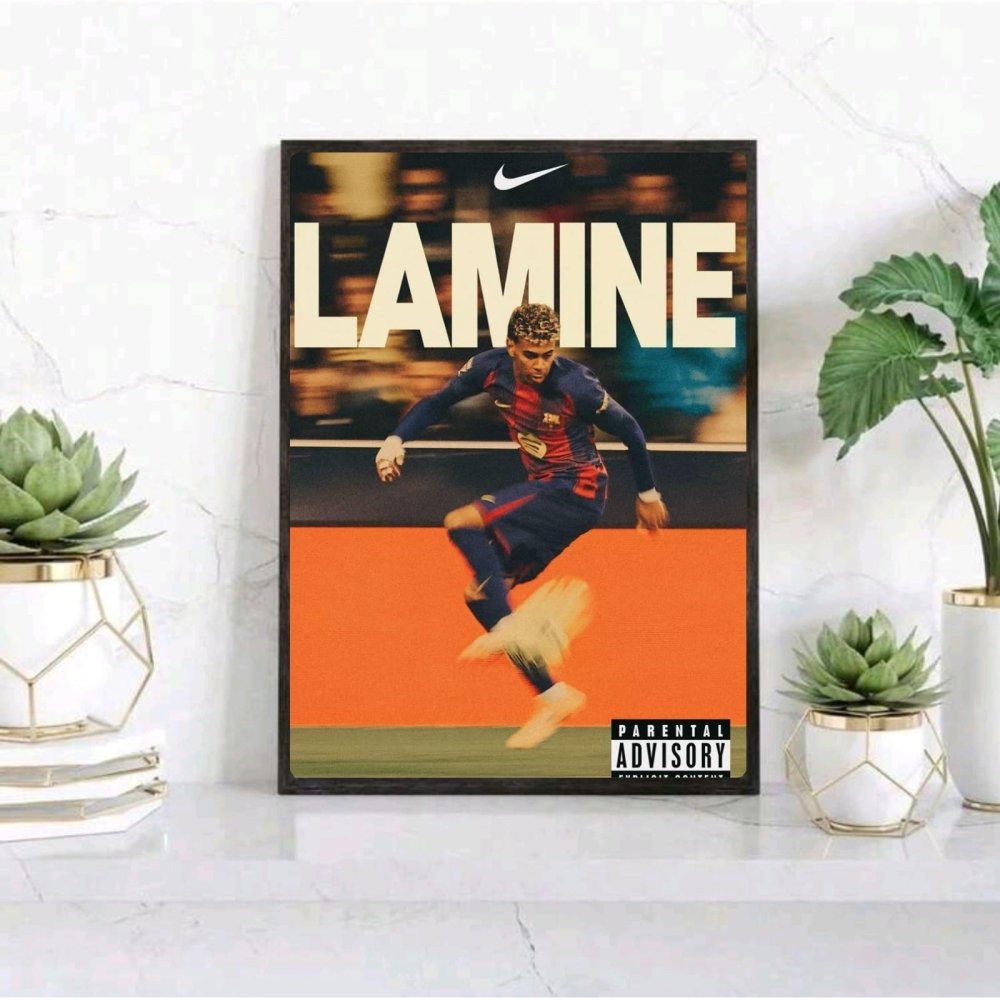 lamine yamal - Vibes Districtlamine yamal poster GoldVibes District