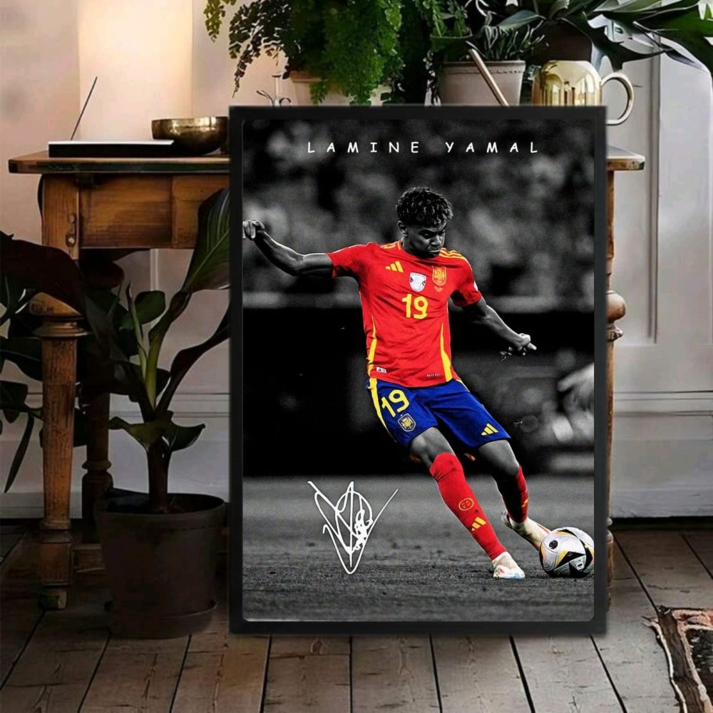 lamine yamal - Vibes Districtlamine yamal poster GoldVibes District
