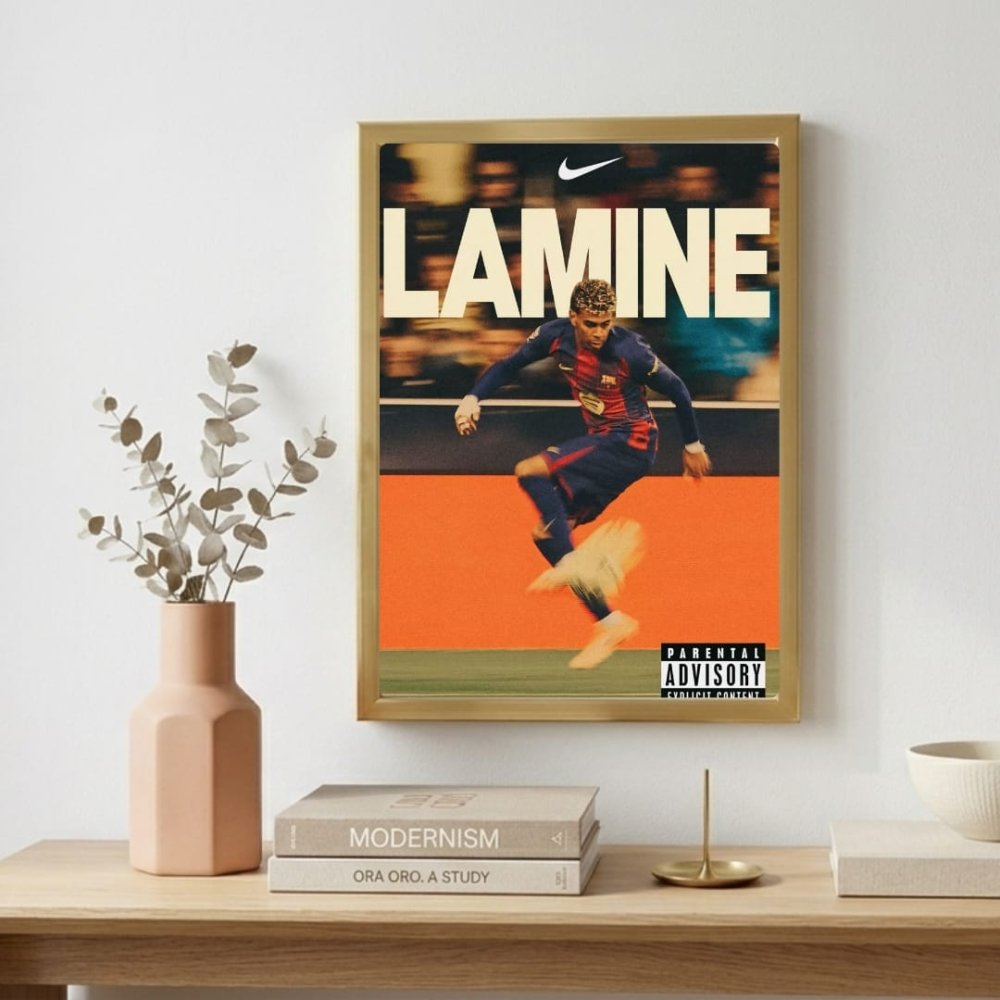 lamine yamal - Vibes Districtlamine yamal poster GoldVibes District