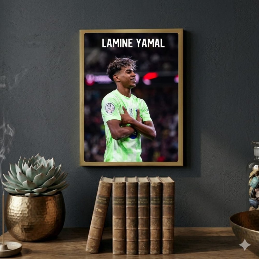 lamine yamal - Vibes Districtlamine yamal poster GoldVibes District
