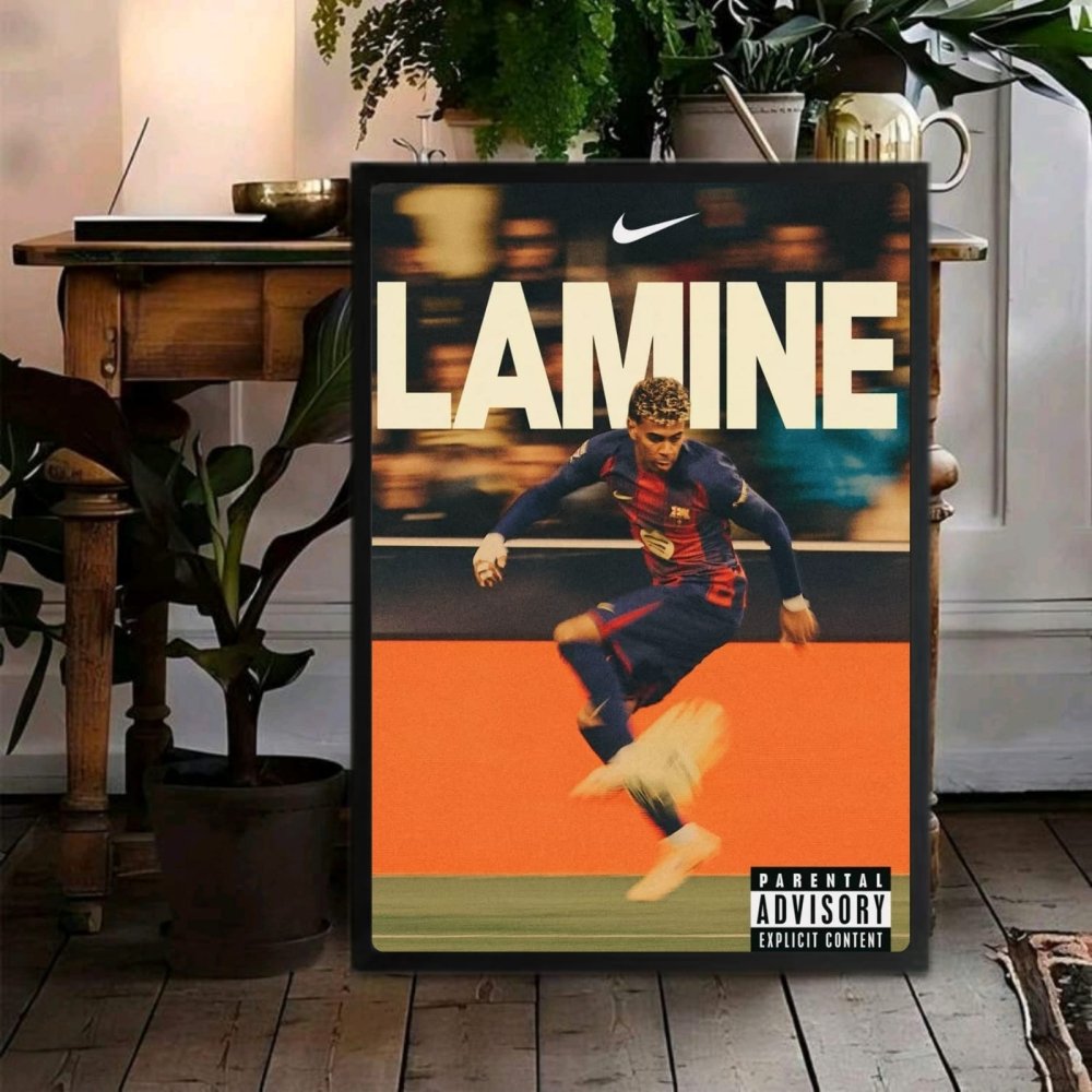 lamine yamal - Vibes Districtlamine yamal poster GoldVibes District