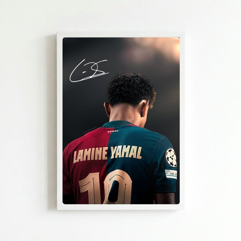 lamine yamal - Vibes Districtlamine yamal poster BiancoVibes District