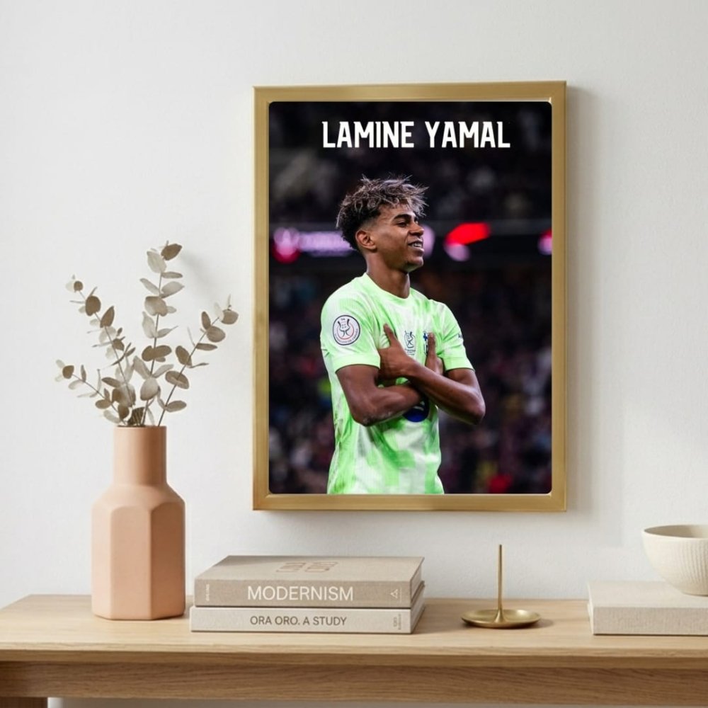 lamine yamal - Vibes Districtlamine yamal poster GoldVibes District