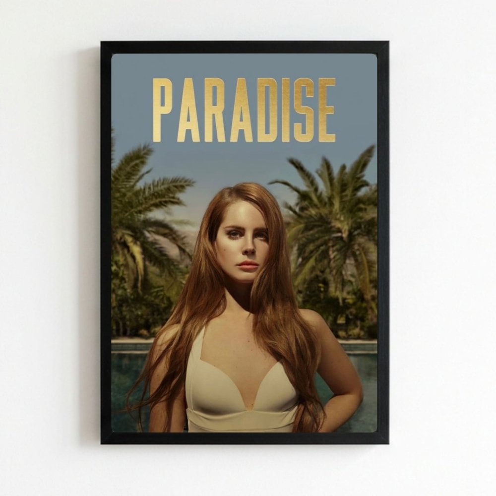 Lana Del Rey - Born To Die Paradise Poster with Frame - Vibes DistrictLana Del Rey - Born To Die Paradise Poster with Frame poster NeroVibes District