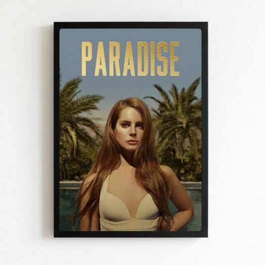 Lana Del Rey - Born To Die Paradise Poster with Frame - Vibes DistrictLana Del Rey - Born To Die Paradise Poster with Frame poster NeroVibes District