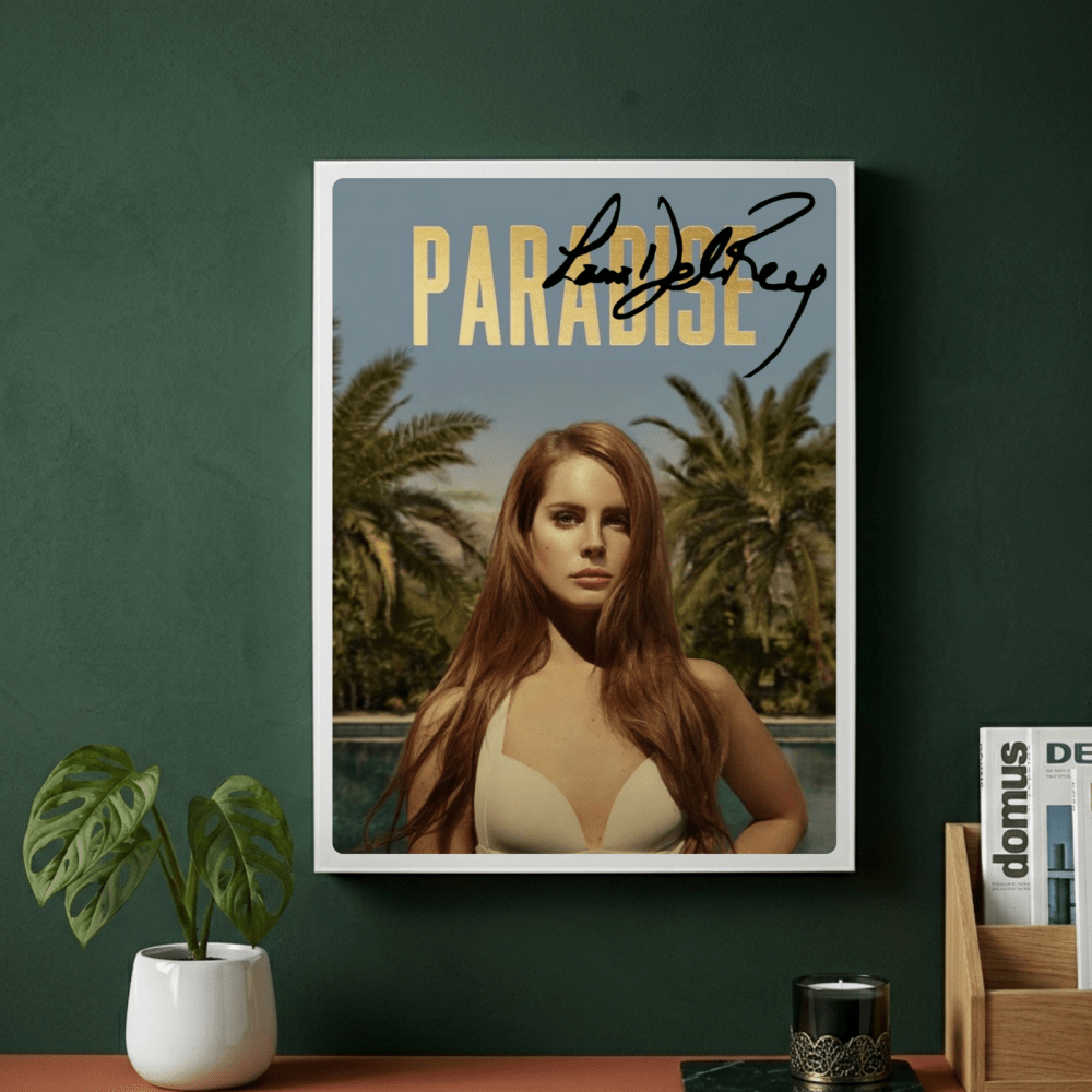 Lana Del Rey - Born To Die Paradise Poster with Frame - Vibes DistrictLana Del Rey - Born To Die Paradise Poster with Frame poster GoldVibes District