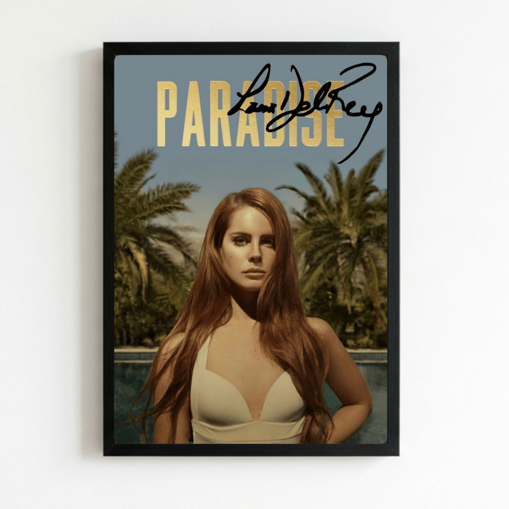 Lana Del Rey - Born To Die Paradise Poster with Frame - Vibes DistrictLana Del Rey - Born To Die Paradise Poster with Frame poster NeroVibes District