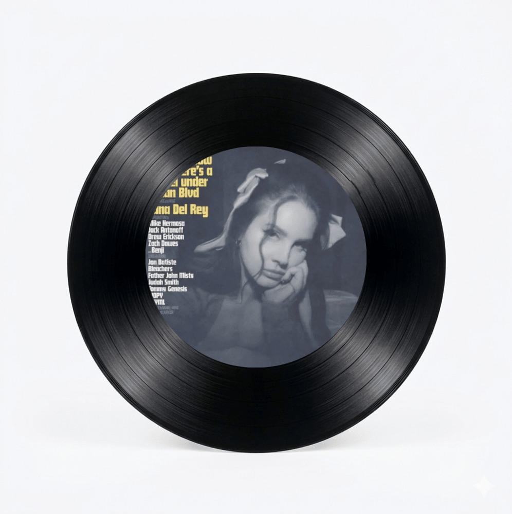 Lana Del Rey – Did You Know That There's a Tunnel Under Ocean Blvd Decorative Wall Vinyl - Vibes DistrictLana Del Rey – Did You Know That There's a Tunnel Under Ocean Blvd Decorative Wall Vinyl Vinyl Vibes District