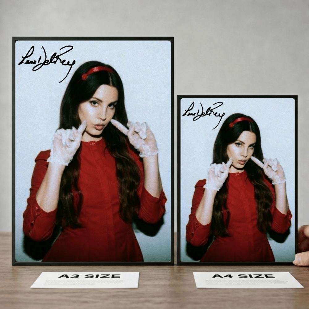 Lana Del Rey - Lust For Life Poster with Frame - Vibes DistrictLana Del Rey - Lust For Life Poster with Frame poster GoldVibes District