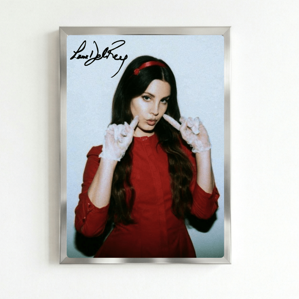 Lana Del Rey - Lust For Life Poster with Frame - Vibes DistrictLana Del Rey - Lust For Life Poster with Frame poster SilverVibes District