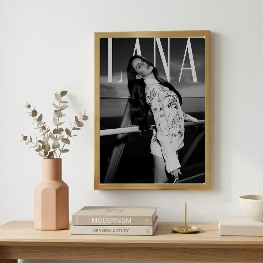 Lana Del Rey Poster with Frame - Vibes DistrictLana Del Rey Poster with Frame poster BiancoVibes District