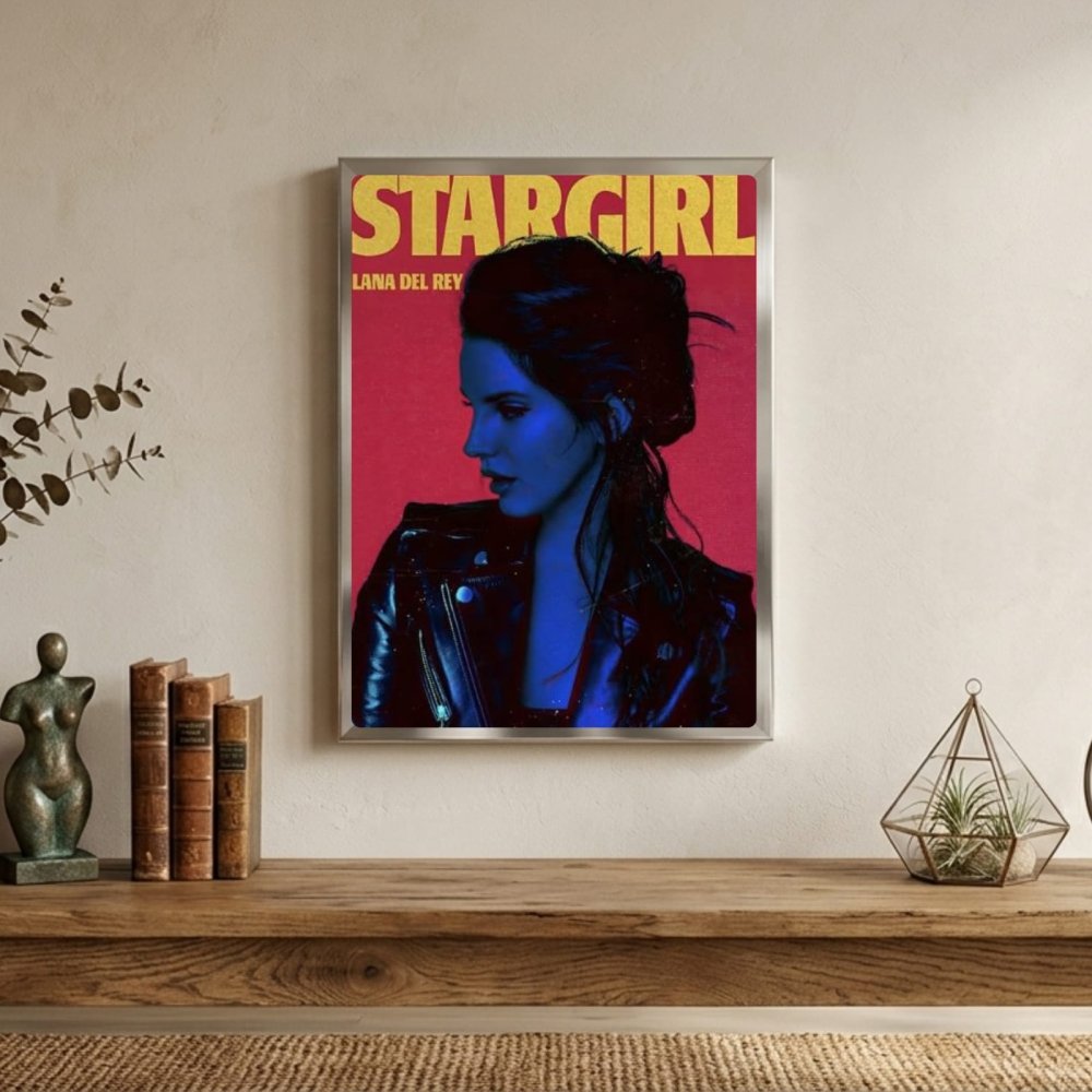 Lana Del Rey - Starboy Poster with Frame - Vibes DistrictLana Del Rey - Starboy Poster with Frame poster BiancoVibes District