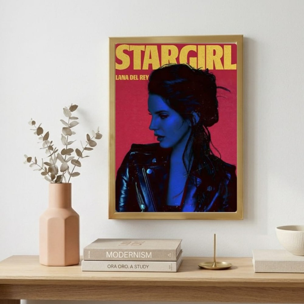 Lana Del Rey - Starboy Poster with Frame - Vibes DistrictLana Del Rey - Starboy Poster with Frame poster BiancoVibes District