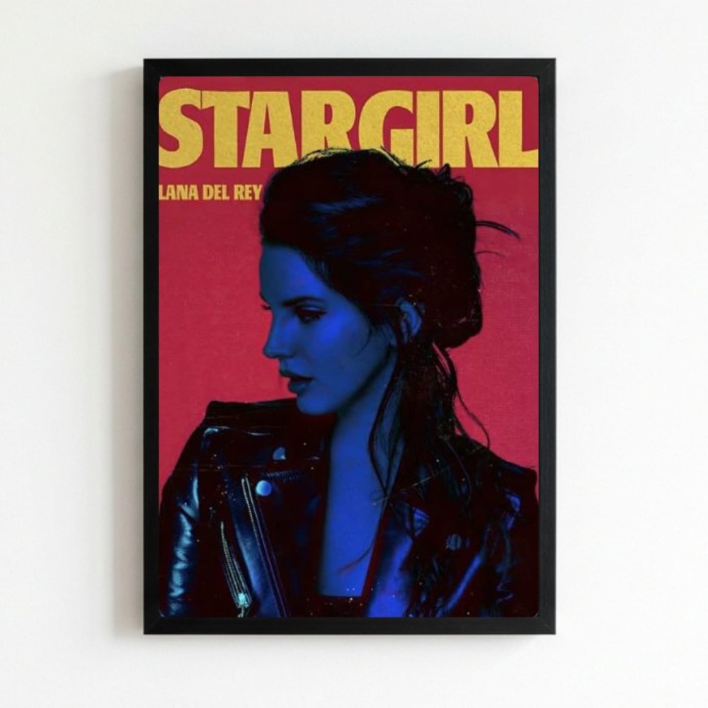 Lana Del Rey - Starboy Poster with Frame - Vibes DistrictLana Del Rey - Starboy Poster with Frame poster NeroVibes District