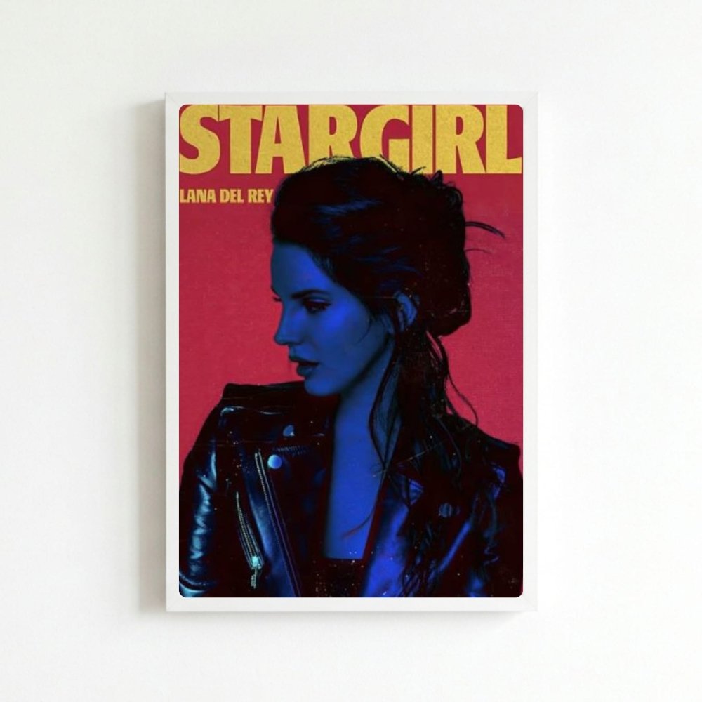 Lana Del Rey - Starboy Poster with Frame - Vibes DistrictLana Del Rey - Starboy Poster with Frame poster BiancoVibes District