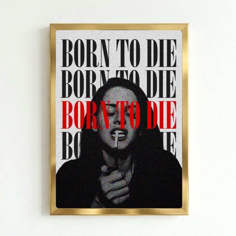 Lana Del Rey - Starboy Ultraviolence Poster with Frame - Vibes DistrictLana Del Rey - Starboy Ultraviolence Poster with Frame poster GoldVibes District