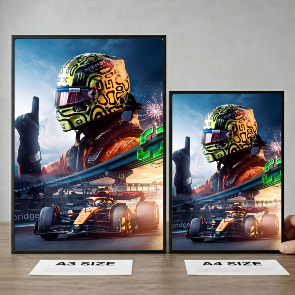 lando norris mclaren f1 - Vibes Districtlando norris mclaren f1 poster NeroVibes District