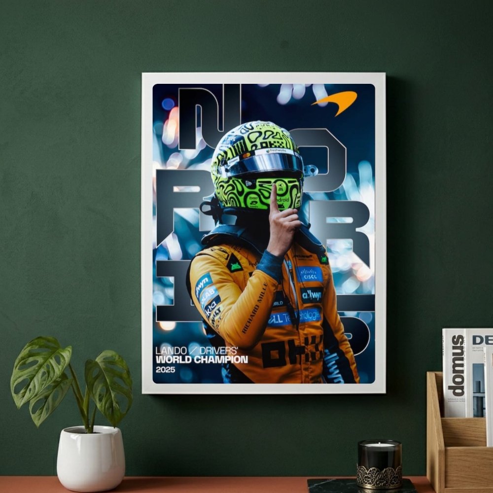 lando norris mclaren f1 - Vibes Districtlando norris mclaren f1 poster SilverVibes District
