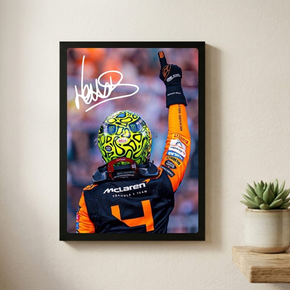 lando norris mclaren f1 - Vibes Districtlando norris mclaren f1 poster GoldVibes District