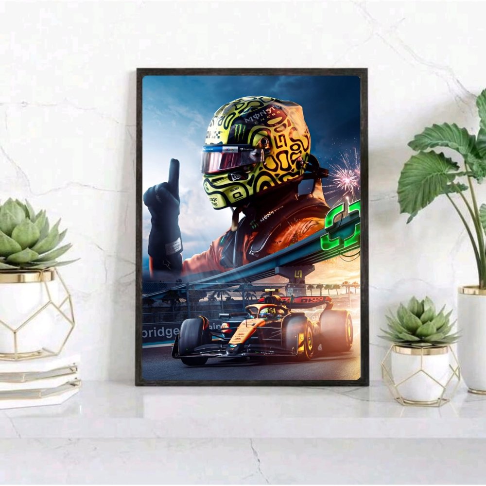lando norris mclaren f1 - Vibes Districtlando norris mclaren f1 poster NeroVibes District