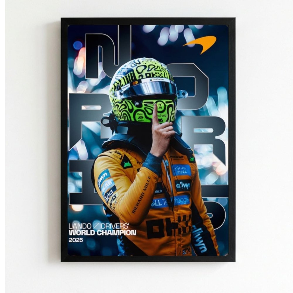 lando norris mclaren f1 - Vibes Districtlando norris mclaren f1 poster NeroVibes District