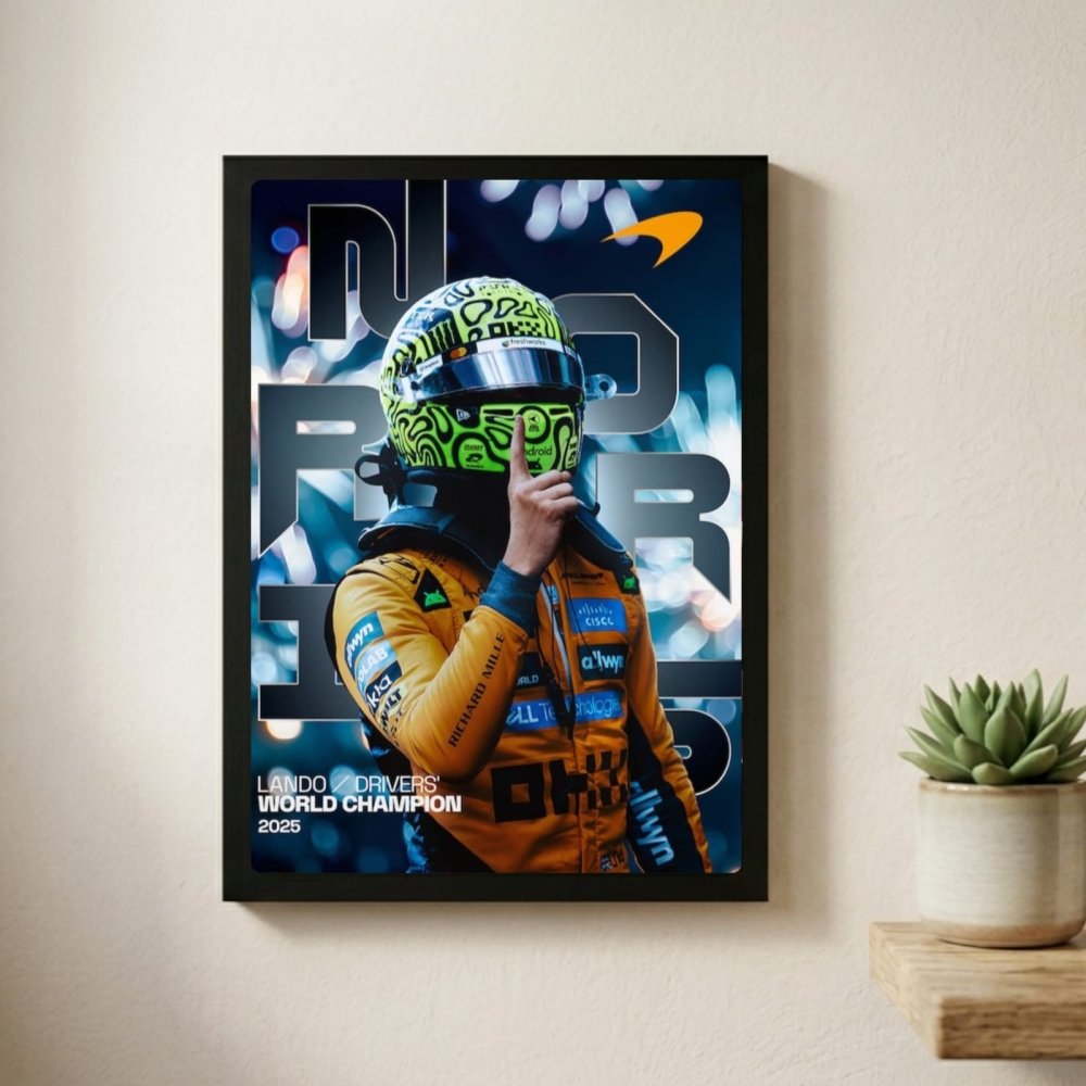 lando norris mclaren f1 - Vibes Districtlando norris mclaren f1 poster SilverVibes District