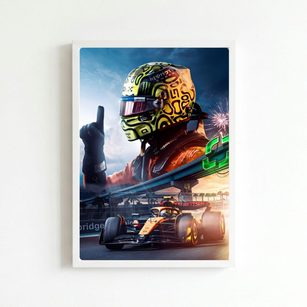 lando norris mclaren f1 - Vibes Districtlando norris mclaren f1 poster NeroVibes District