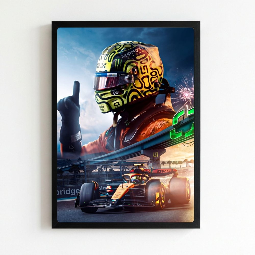 lando norris mclaren f1 - Vibes Districtlando norris mclaren f1 poster NeroVibes District