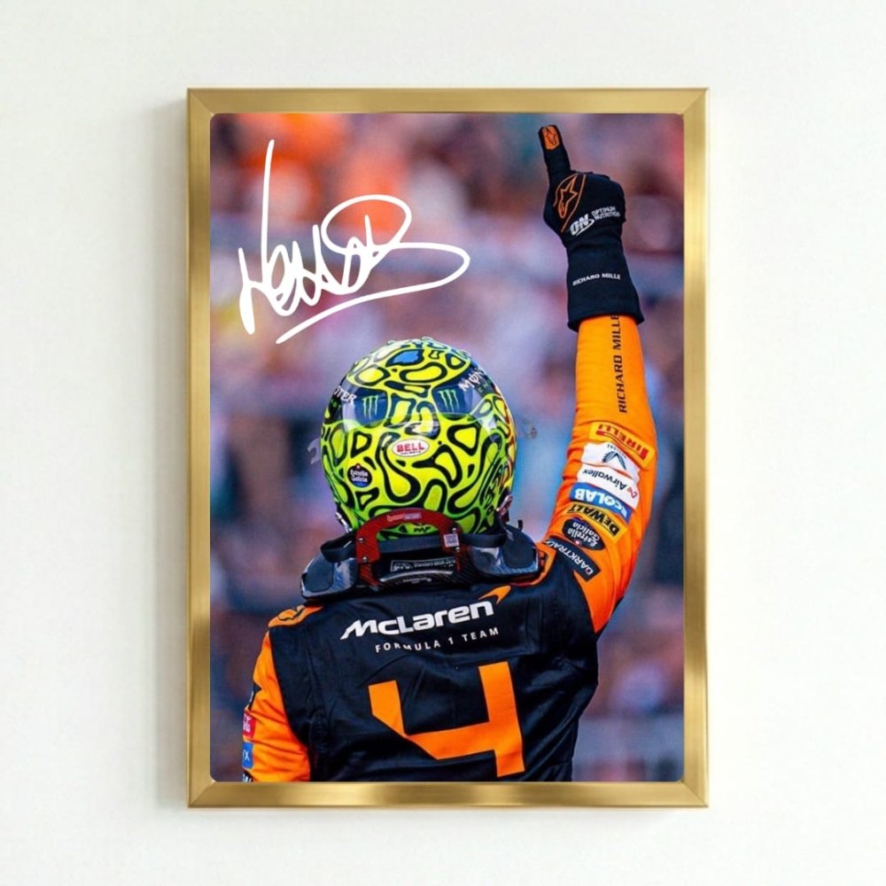 lando norris mclaren f1 - Vibes Districtlando norris mclaren f1 poster GoldVibes District