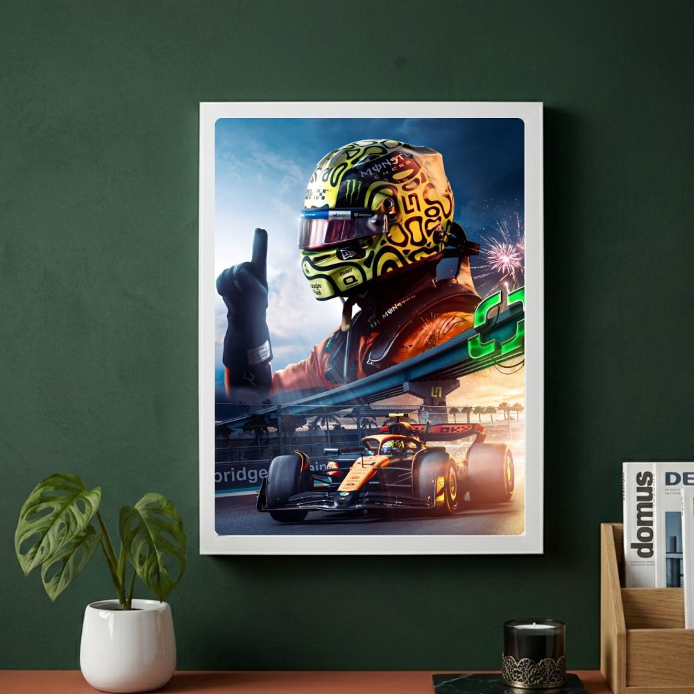 lando norris mclaren f1 - Vibes Districtlando norris mclaren f1 poster NeroVibes District
