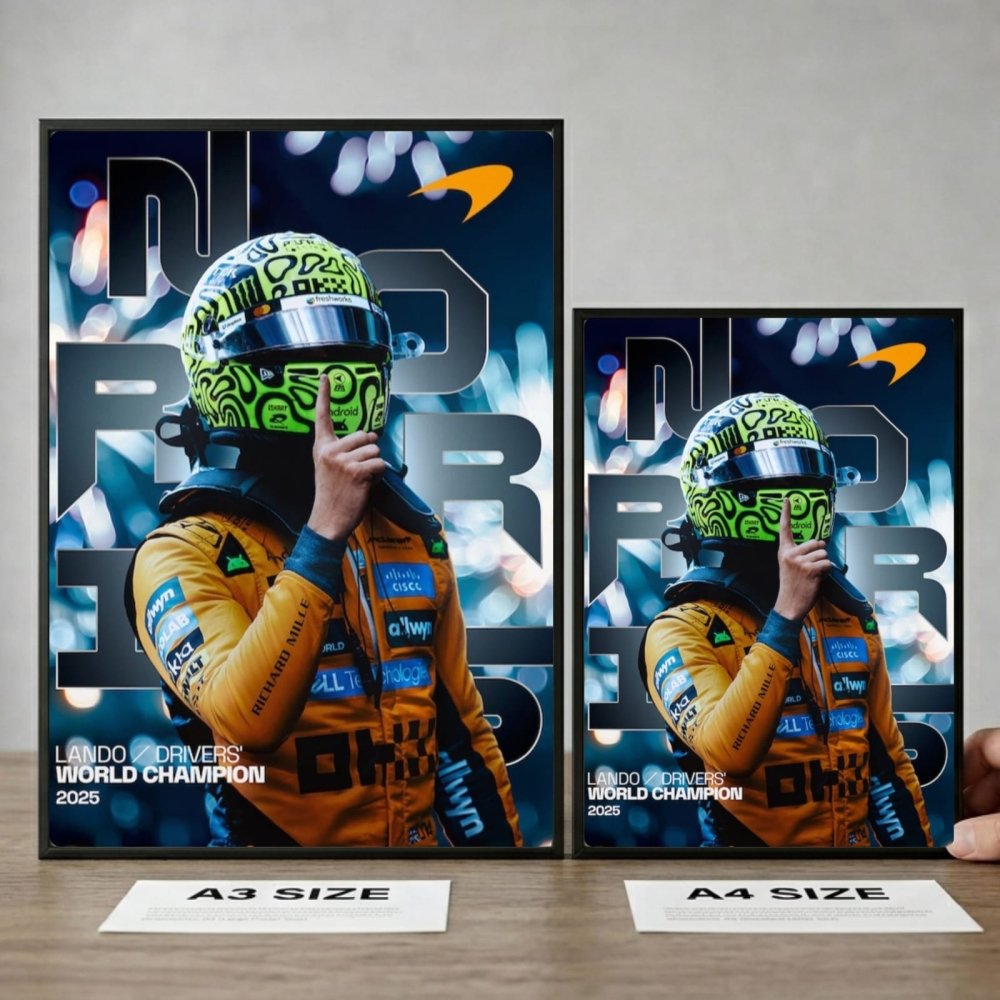 lando norris mclaren f1 - Vibes Districtlando norris mclaren f1 poster SilverVibes District