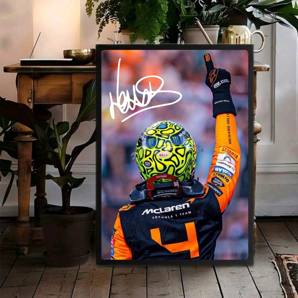 lando norris mclaren f1 - Vibes Districtlando norris mclaren f1 poster GoldVibes District