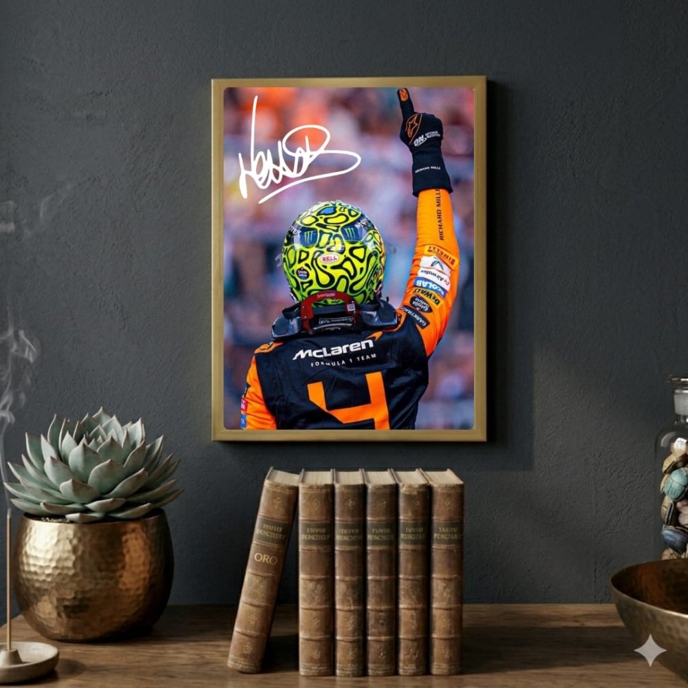 lando norris mclaren f1 - Vibes Districtlando norris mclaren f1 poster GoldVibes District