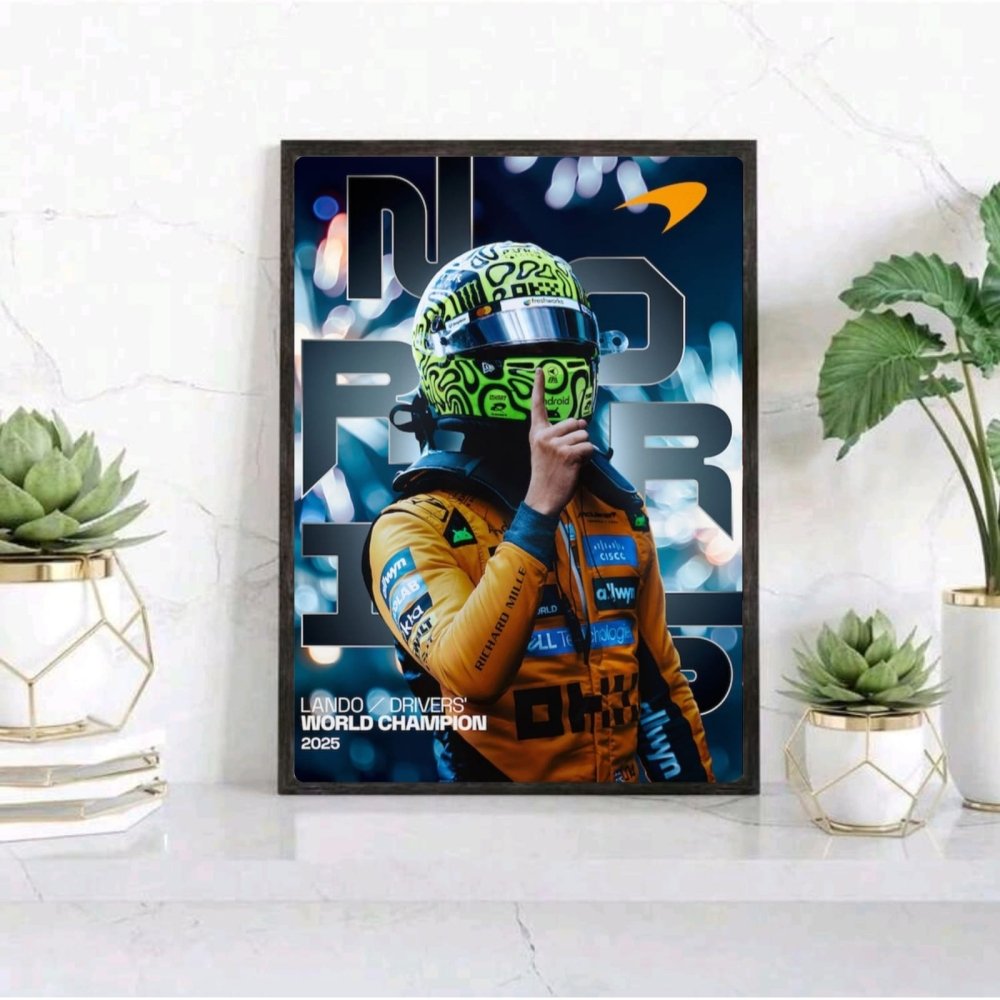 lando norris mclaren f1 - Vibes Districtlando norris mclaren f1 poster SilverVibes District