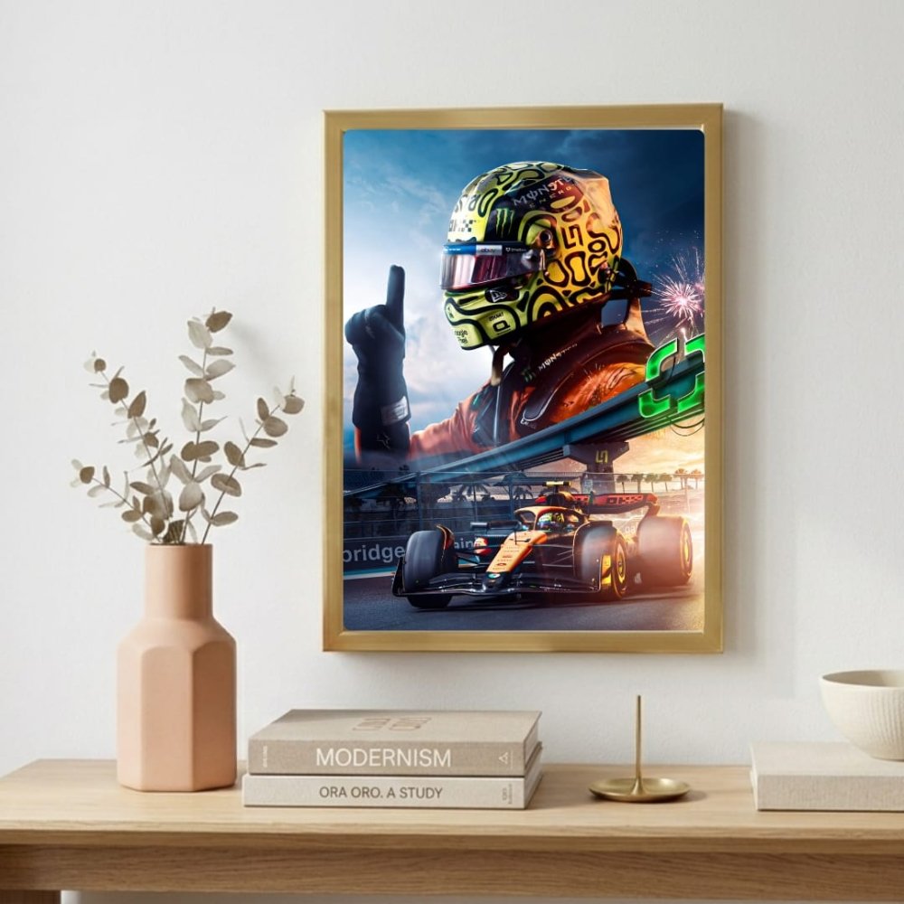 lando norris mclaren f1 - Vibes Districtlando norris mclaren f1 poster NeroVibes District