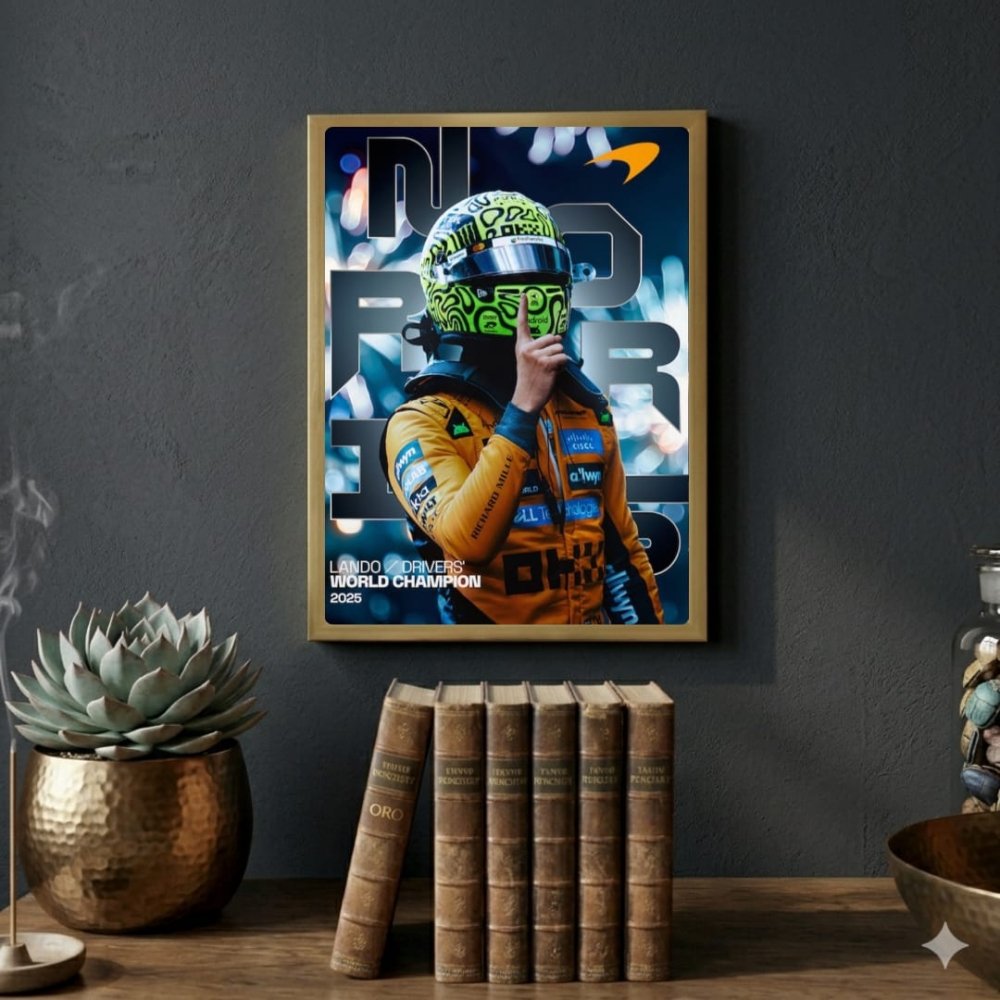 lando norris mclaren f1 - Vibes Districtlando norris mclaren f1 poster SilverVibes District
