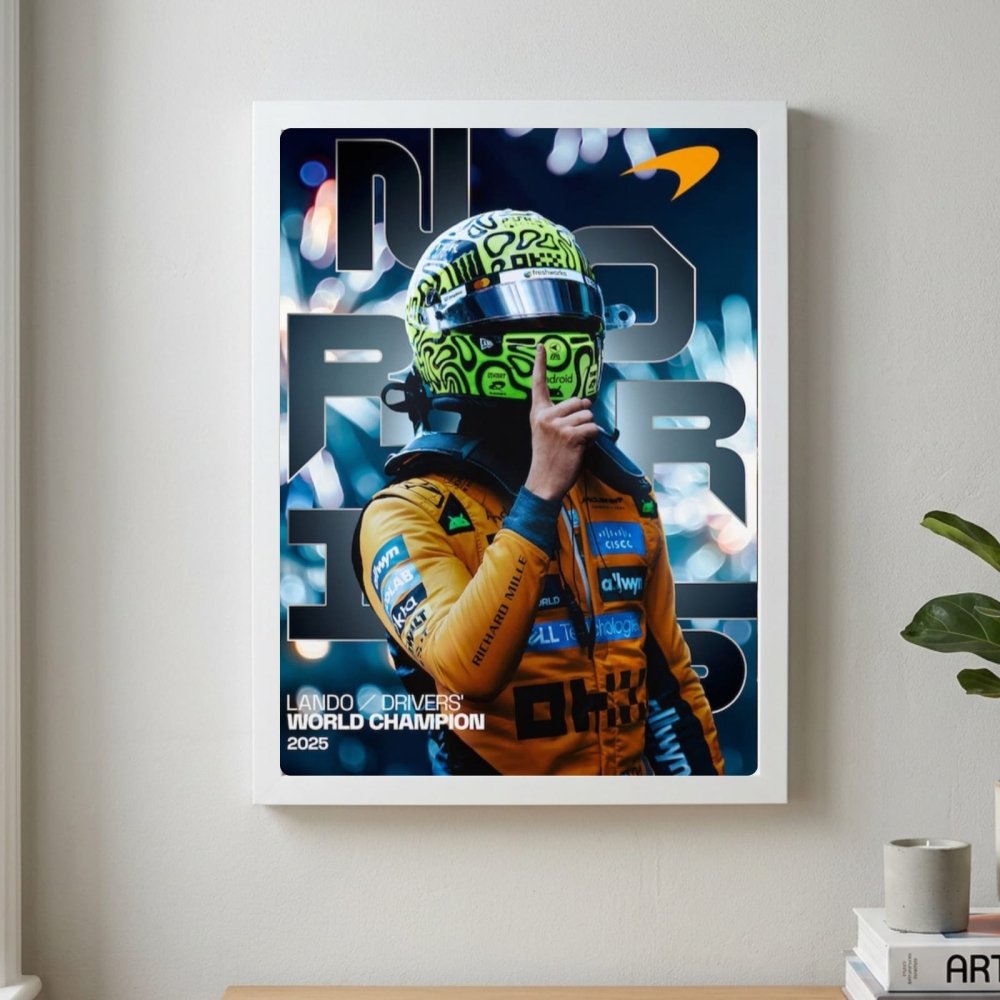 lando norris mclaren f1 - Vibes Districtlando norris mclaren f1 poster SilverVibes District