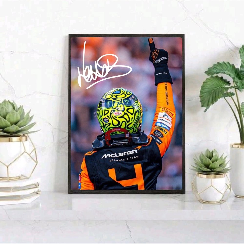 lando norris mclaren f1 - Vibes Districtlando norris mclaren f1 poster GoldVibes District