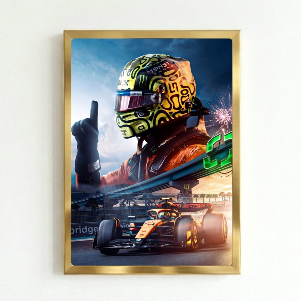 lando norris mclaren f1 - Vibes Districtlando norris mclaren f1 poster NeroVibes District