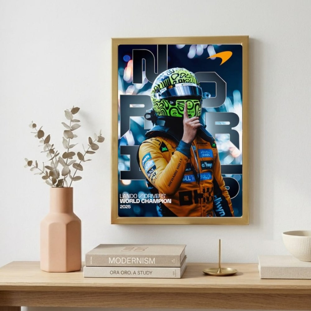 lando norris mclaren f1 - Vibes Districtlando norris mclaren f1 poster SilverVibes District